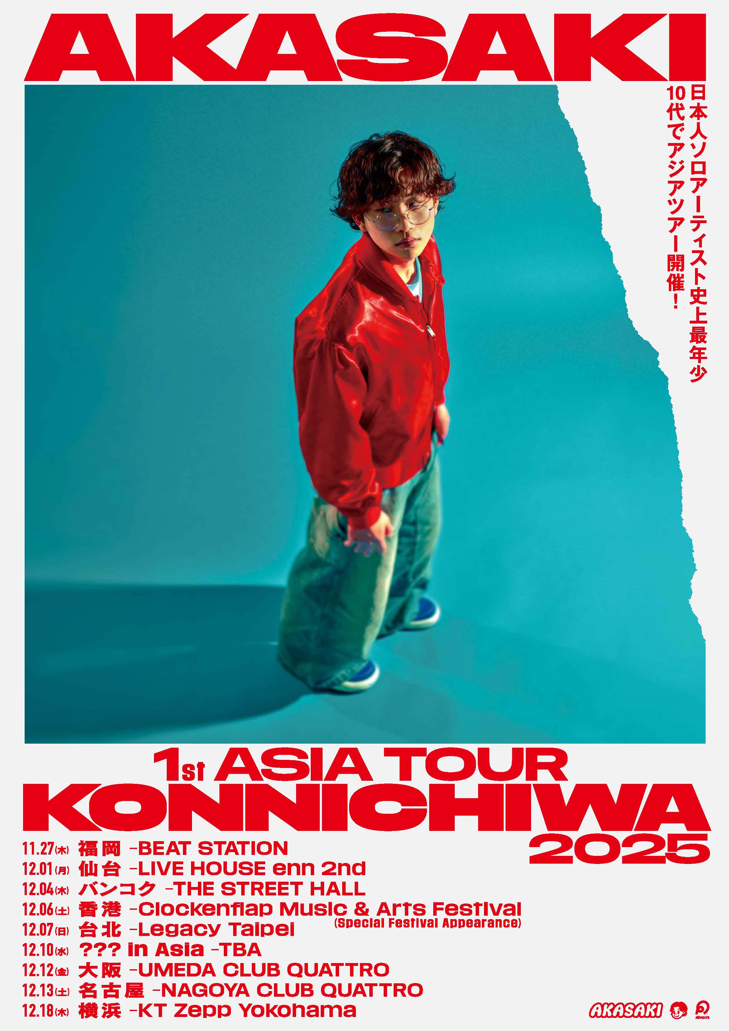 AKASAKI 1st ASIA TOUR「KONNICHIWA」ツアーファイナル公演